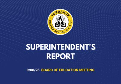 Superintendent's Report