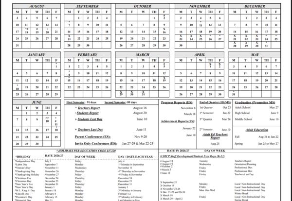 Calendario