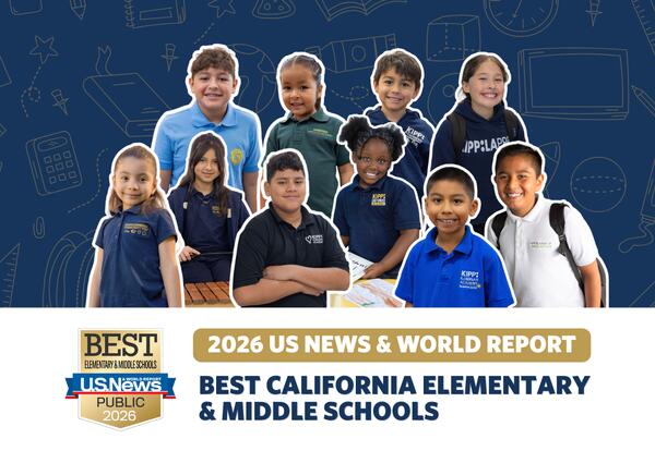 10 KIPP SoCal Schools Recognized Among California’s Best by U.S. News & World Report