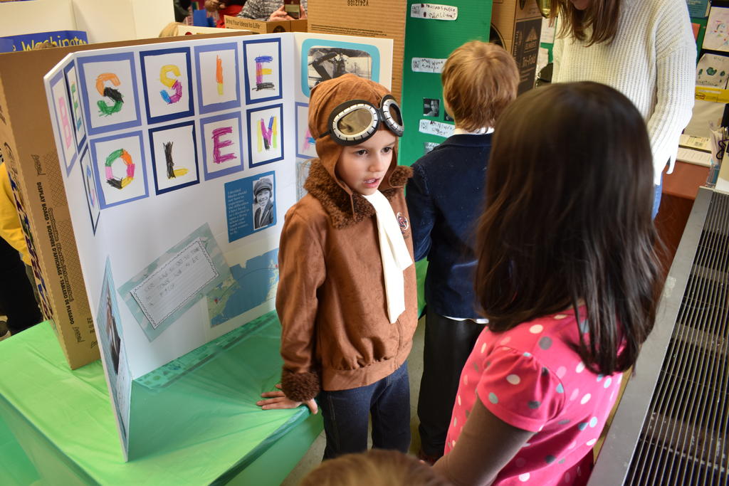 Eastridge students create 'wax museum' of current and historical leaders