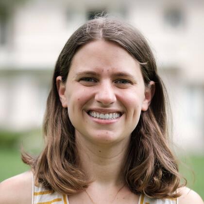 headshot of Mrs. Tatro smiling