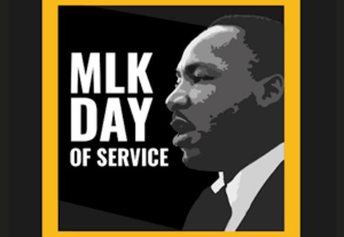 MLK Day of Service graphic