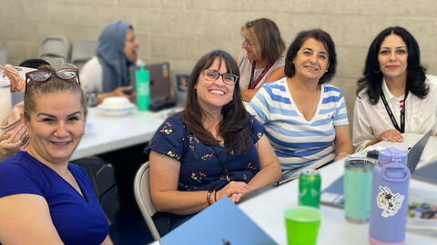 Photo of staff participants