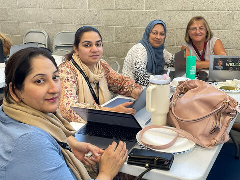 Photo of staff participants