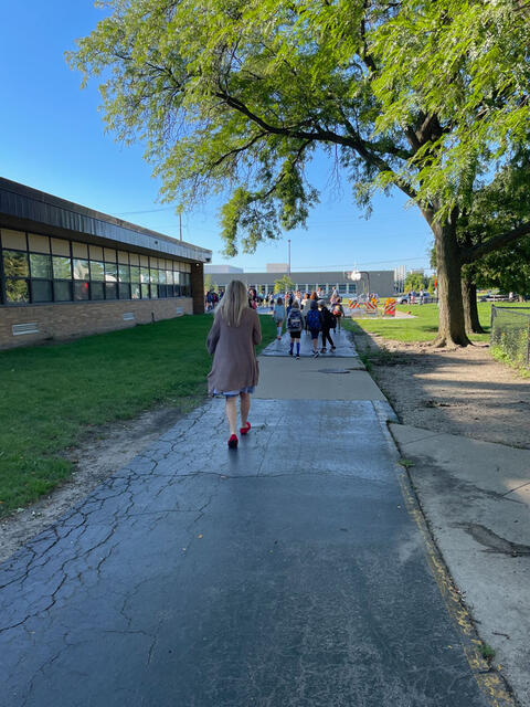 Middleton staff and students start their first day