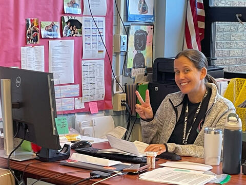 That's the Middleton Nurse, Ms. Durband!