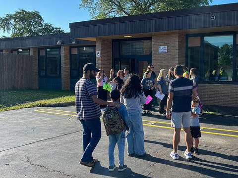 Middleton first day arrival