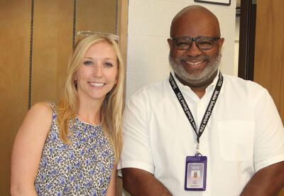 Photo of teachers at McCracken Back to School Night
