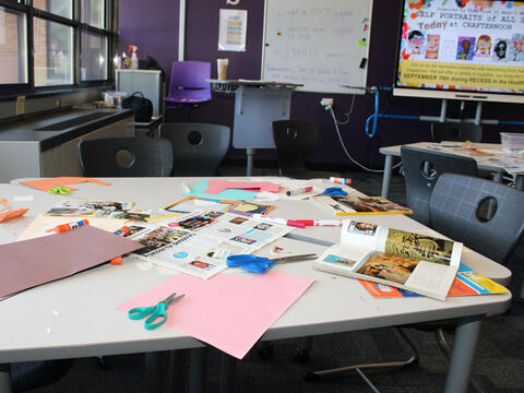 Photo of September Crafternoon materials