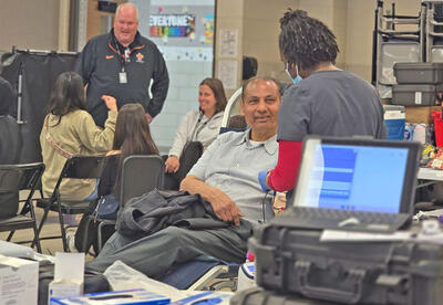 photo of blood drive