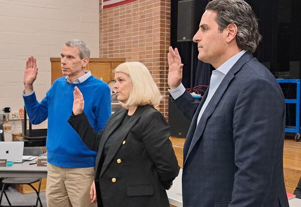 District 90 Installs Three New Board of Education Members